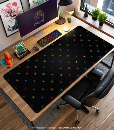 Stardew Valley Crops Desk Mat, Pixel Harvest Mouse Pad