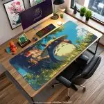 Totoro Field Day Desk Mat, Studio Ghibli Mouse Pad
