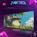 Totoro Field Day Desk Mat, Studio Ghibli Mouse Pad