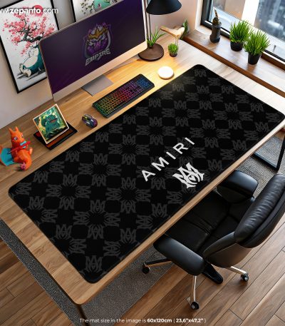 Amiri Style Desk Mat, Amiri Streetwear Mouse Pad