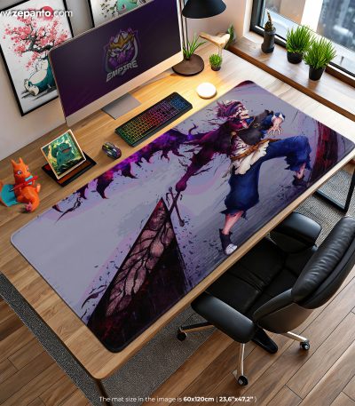 Asta Battle Mode Mouse Pad, Dark Slash Desk Mat
