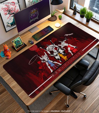 Asuka Mech Legion Desk Mat, Evangelion Mouse Pad
