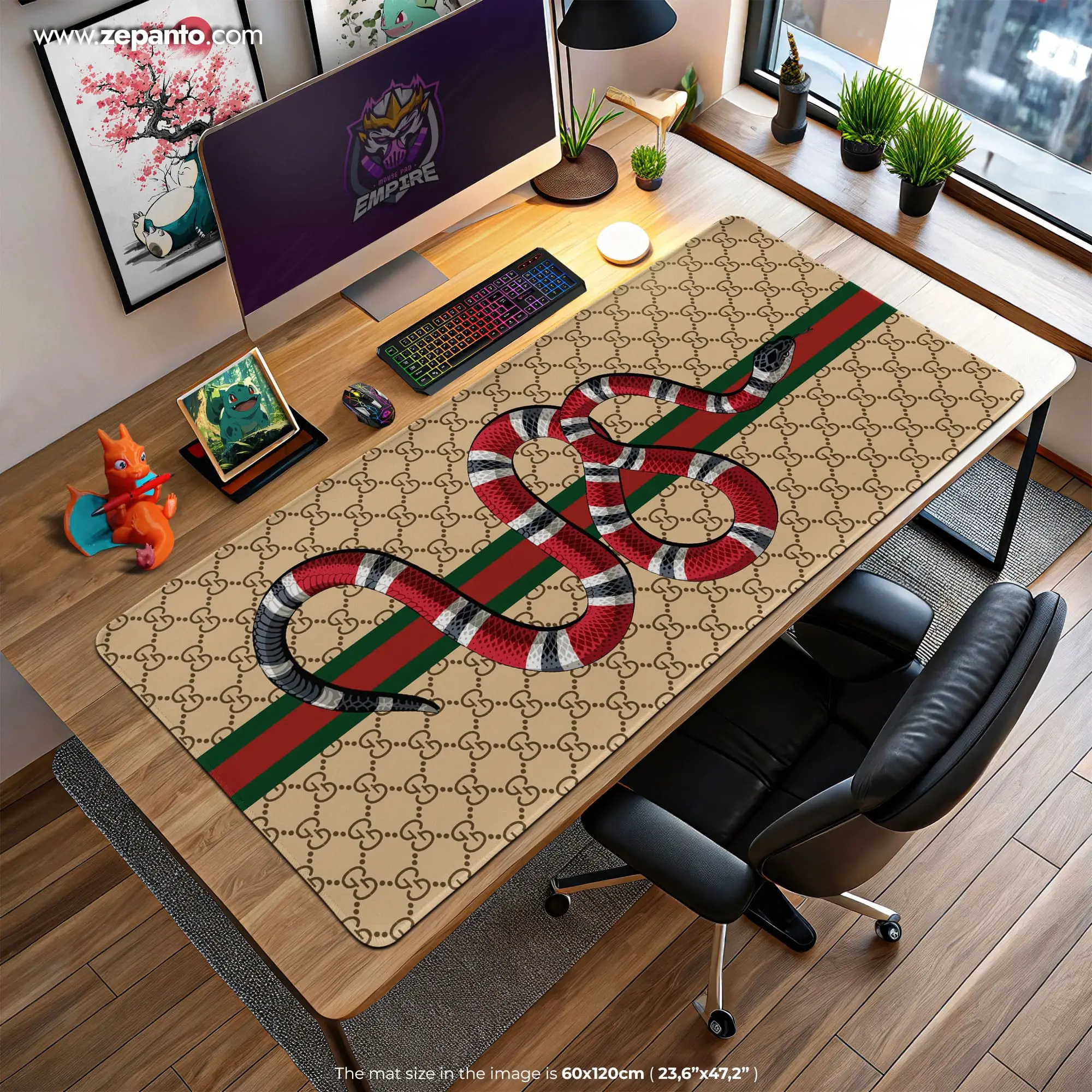 gucci-serpent-desk-mat-gucci-venom-mouse-pad-1 Gucci Serpent Desk Mat, Gucci Venom Mouse Pad