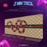 Gucci Serpent Desk Mat, Gucci Venom Mouse Pad