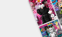 kaws mouse pad