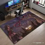 Kill la Kill Area Rug, Ryuko Satsuki Anime Carpet