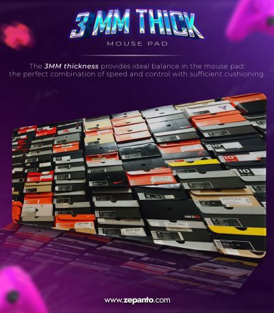 Nike Sneaker Box Desk Mat, Nike Collection Mouse Pad
