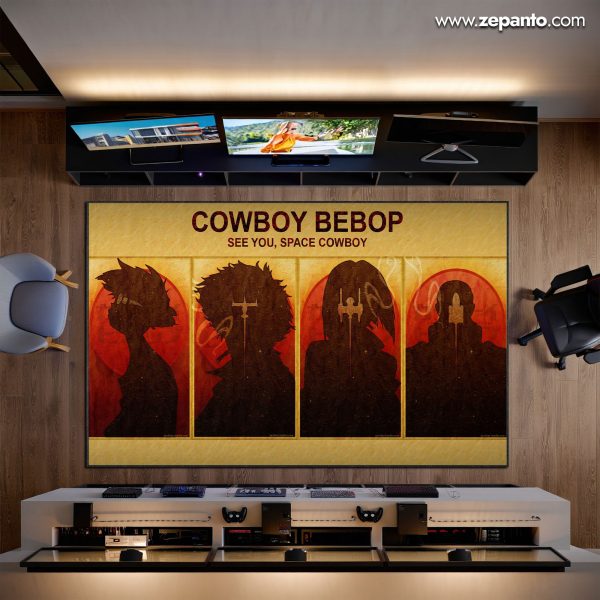 Cowboy Bebop Area Rug, Space Cowboy Carpet
