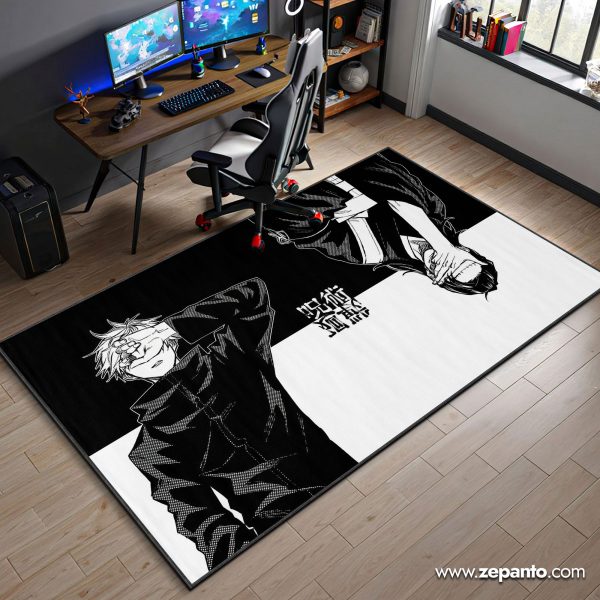 Jujutsu Kaisen Area Rug, Gojo and Geto Carpet