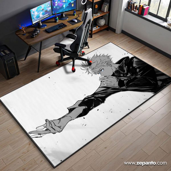 Jujutsu Kaisen Area Rug, Gojo Satoru Carpet