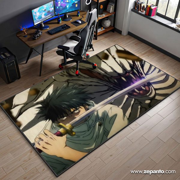 Yuta Okkotsu Area Rug, Jujutsu Curse Carpet