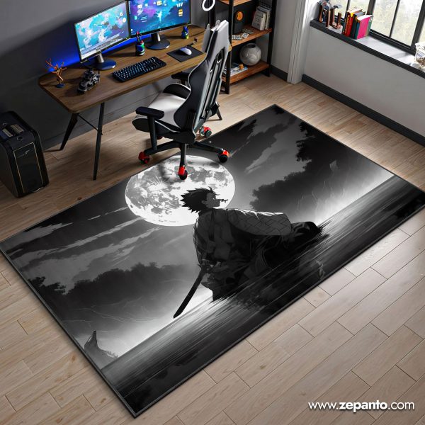 Tanjiro Kamado Area Rug, Demon Slayer Carpet